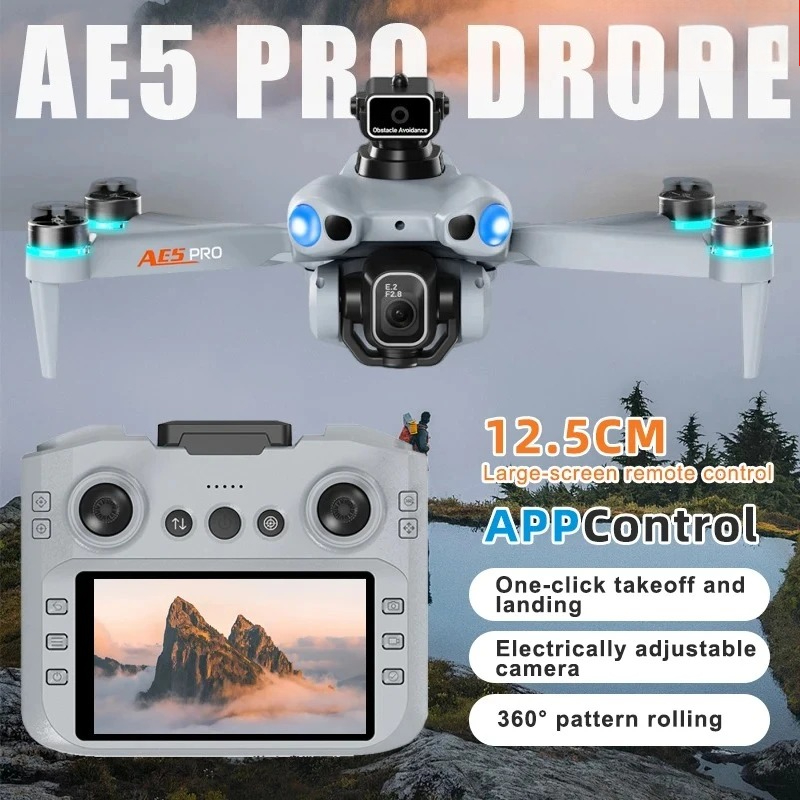 Drone Surveying - Original 2026 NEW AE5 Drone 4K