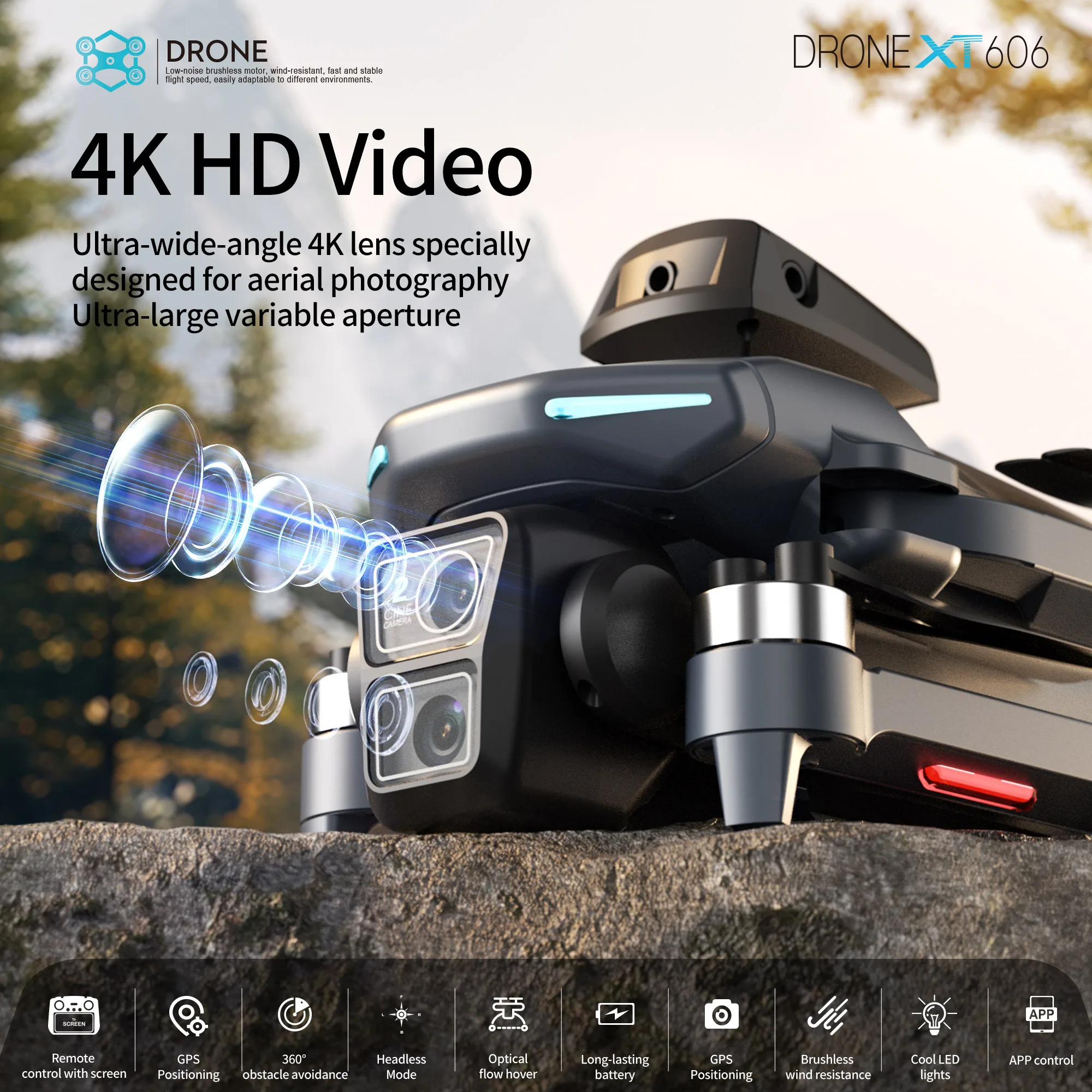 Original XT606 Drone Professio - Drone Surveying recension och pris