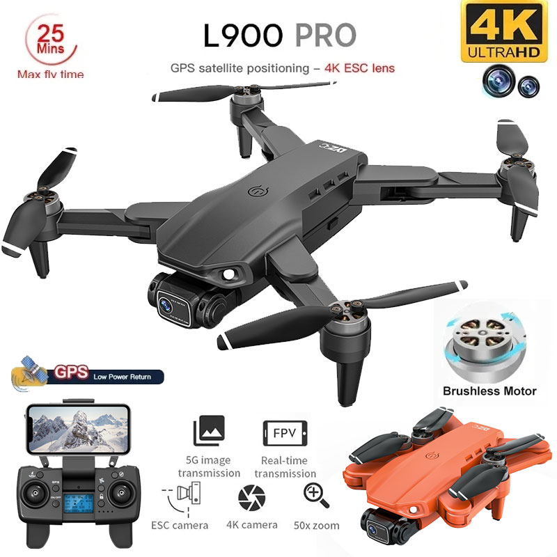 L900 Pro GPS Drone 4K Professi - Drone Mapping recension och pris