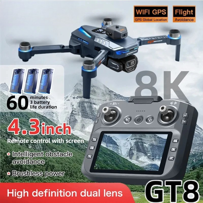 Original GT8 Drone 8K Professi - Drone Thermal Imaging recension och pris
