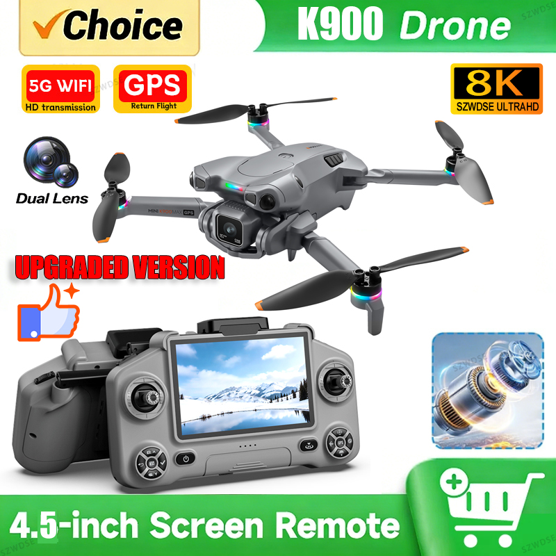 New K900 MAX GPS Drone with 4K - Drone Mapping recension och pris