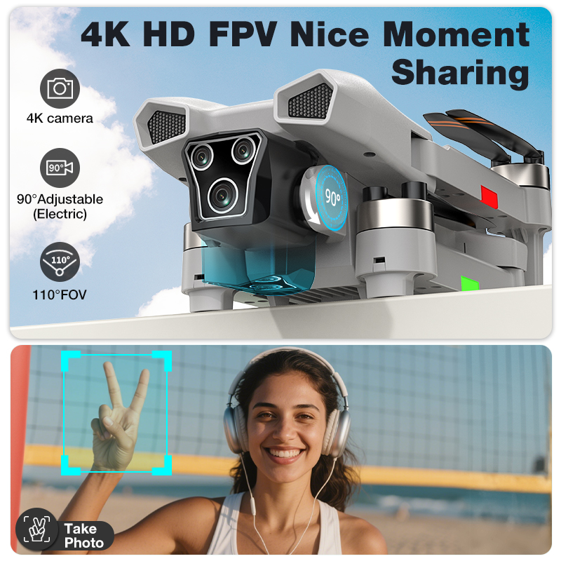 NEW Hot L017 Pro Drone Brushle - Drone Mapping recension och pris
