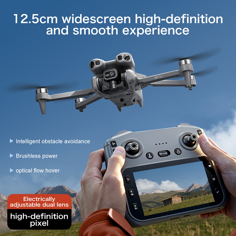 GT50 Mini Drone Dual Camera 8K - Drone Surveying recension och pris